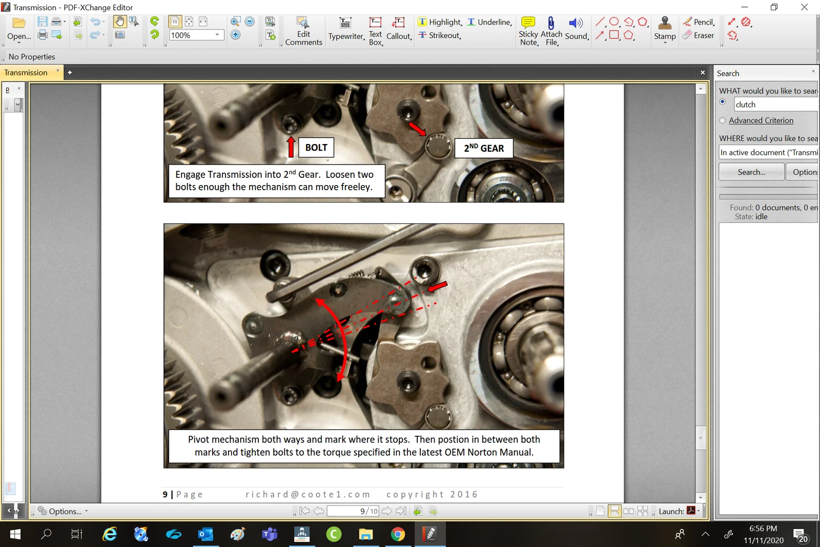 Gear change Grrrrrrrrrremlins!!