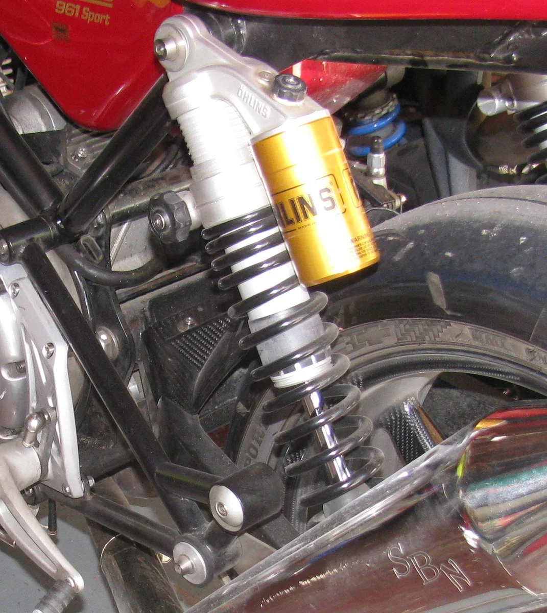 Olins rear shock adjustment