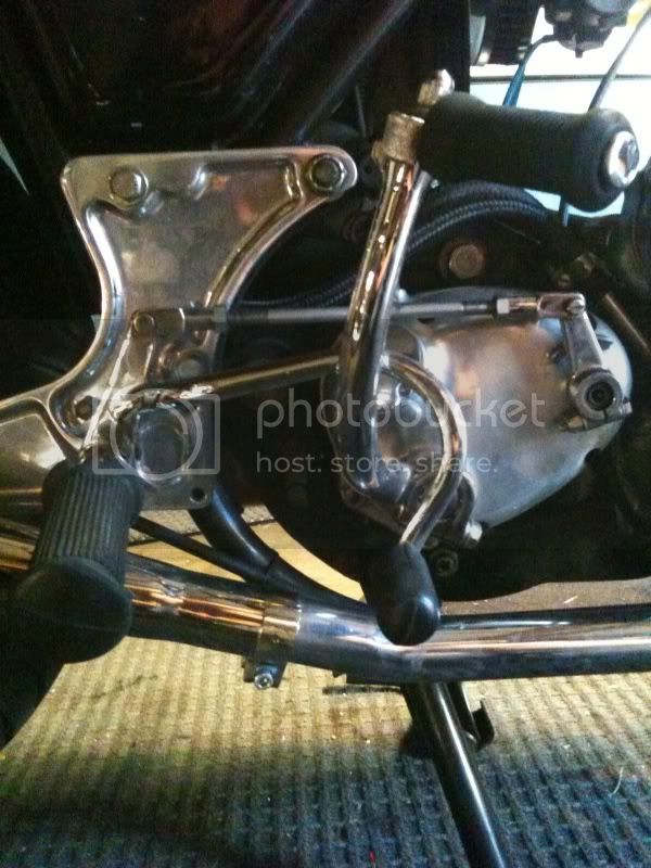 Kick Lever Interfers with Rearsets (pics)