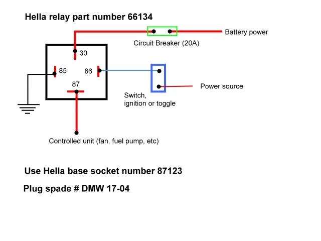 Headlight/horn relay wiring help please.