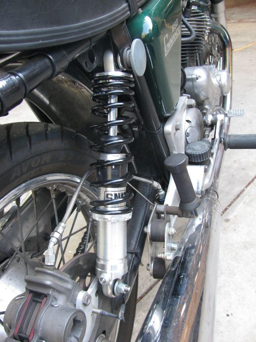 Ohlins Shocks for Commando?