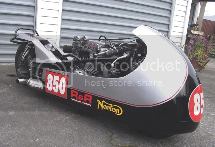98.5 HP Commando motor after 97 races