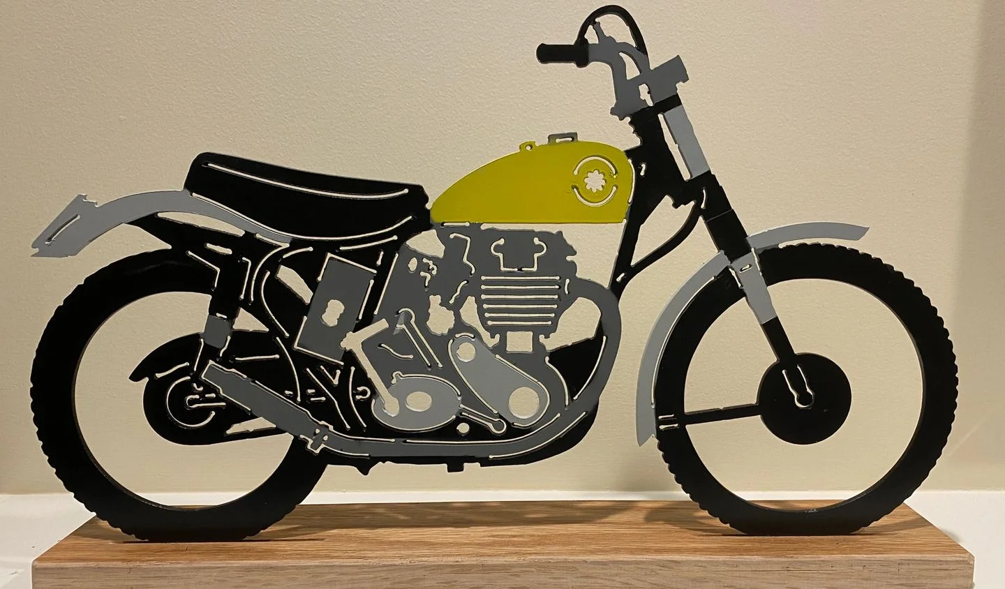 CNC Plasma Cut Vintage Motorcycles