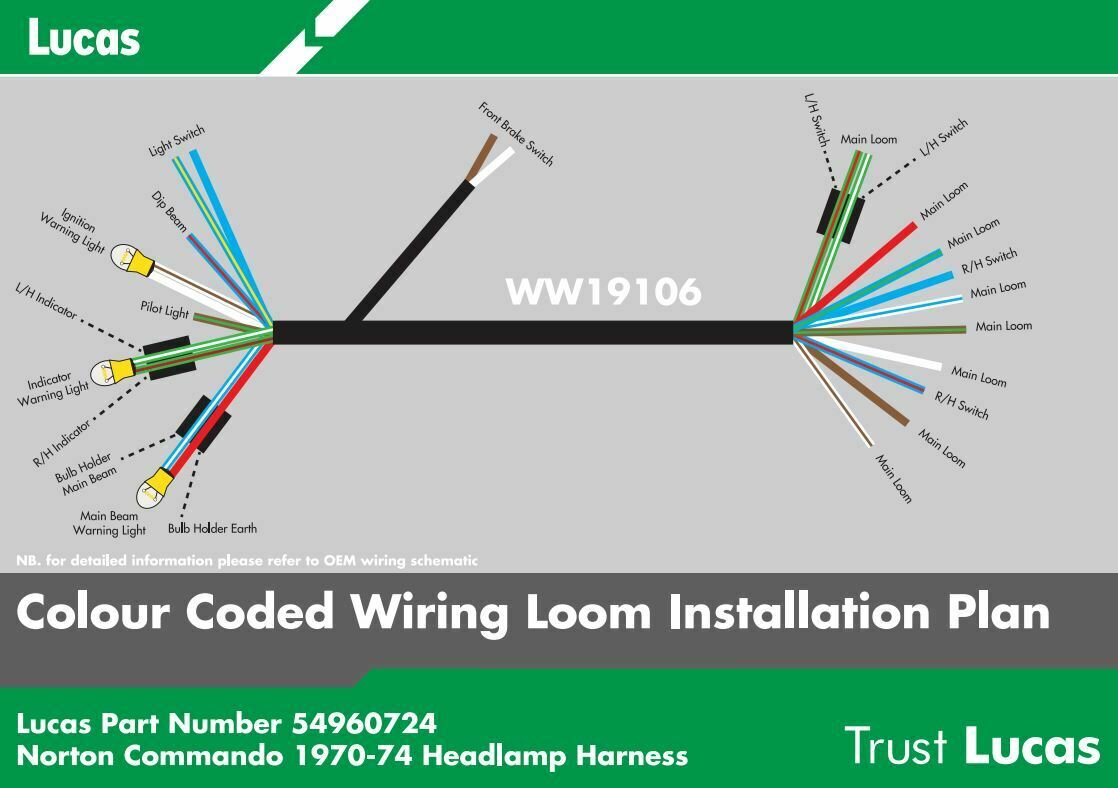 wiring loom question esp: horn connection/ whats what