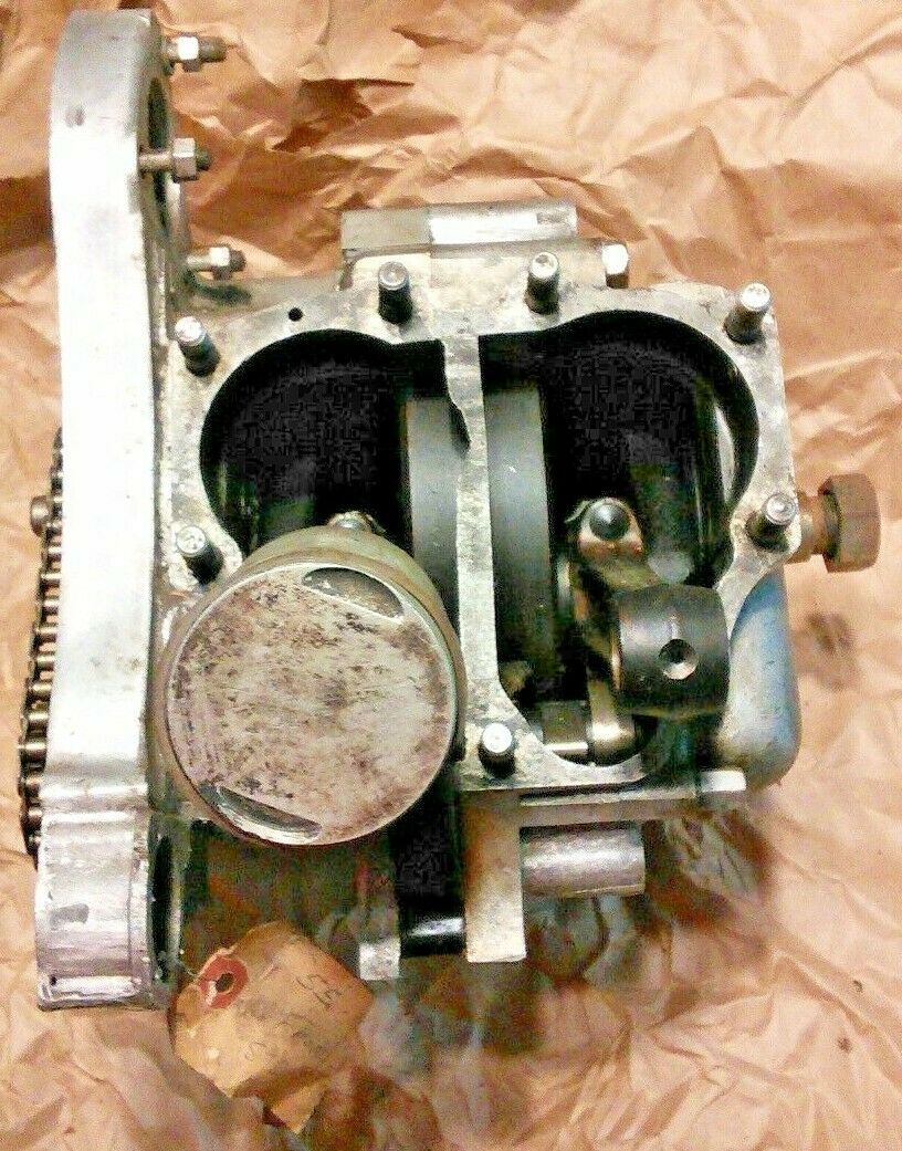 Mystery early twin crankcases