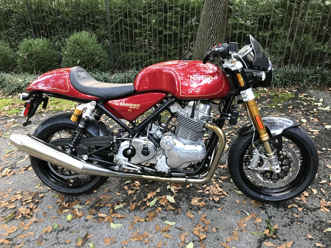 Proper British Bike in My Garage ... FINALLY!