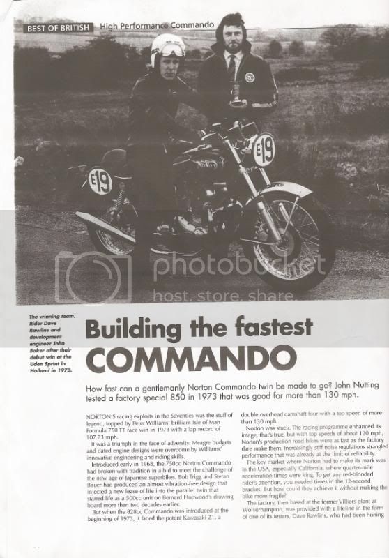 Commando Top Speed? (2010)