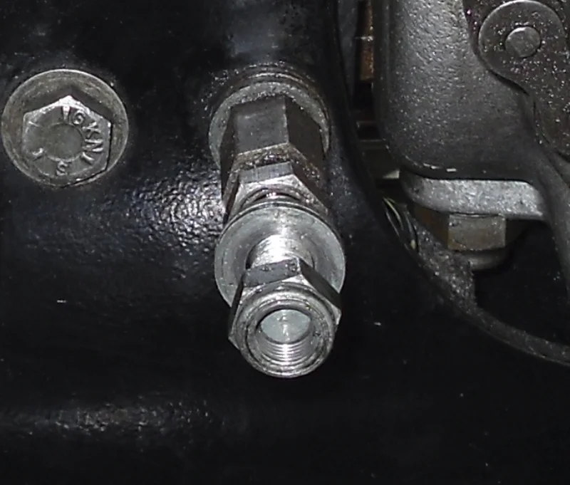 Holy crap a hole in my inner primary cover!