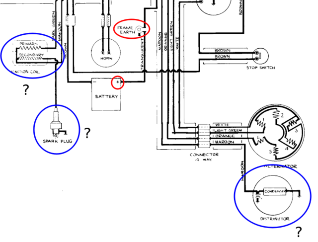 Looking for simple ignition wiring diagram for 65 Jubilee
