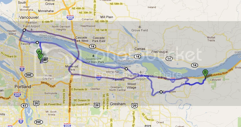 Sunday Ride in the Gorge