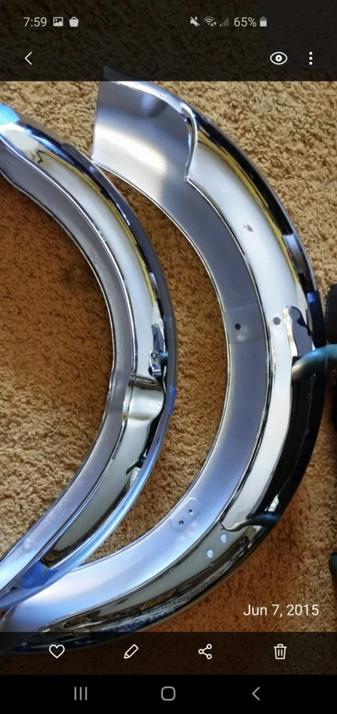 Atlas rear fender mounts