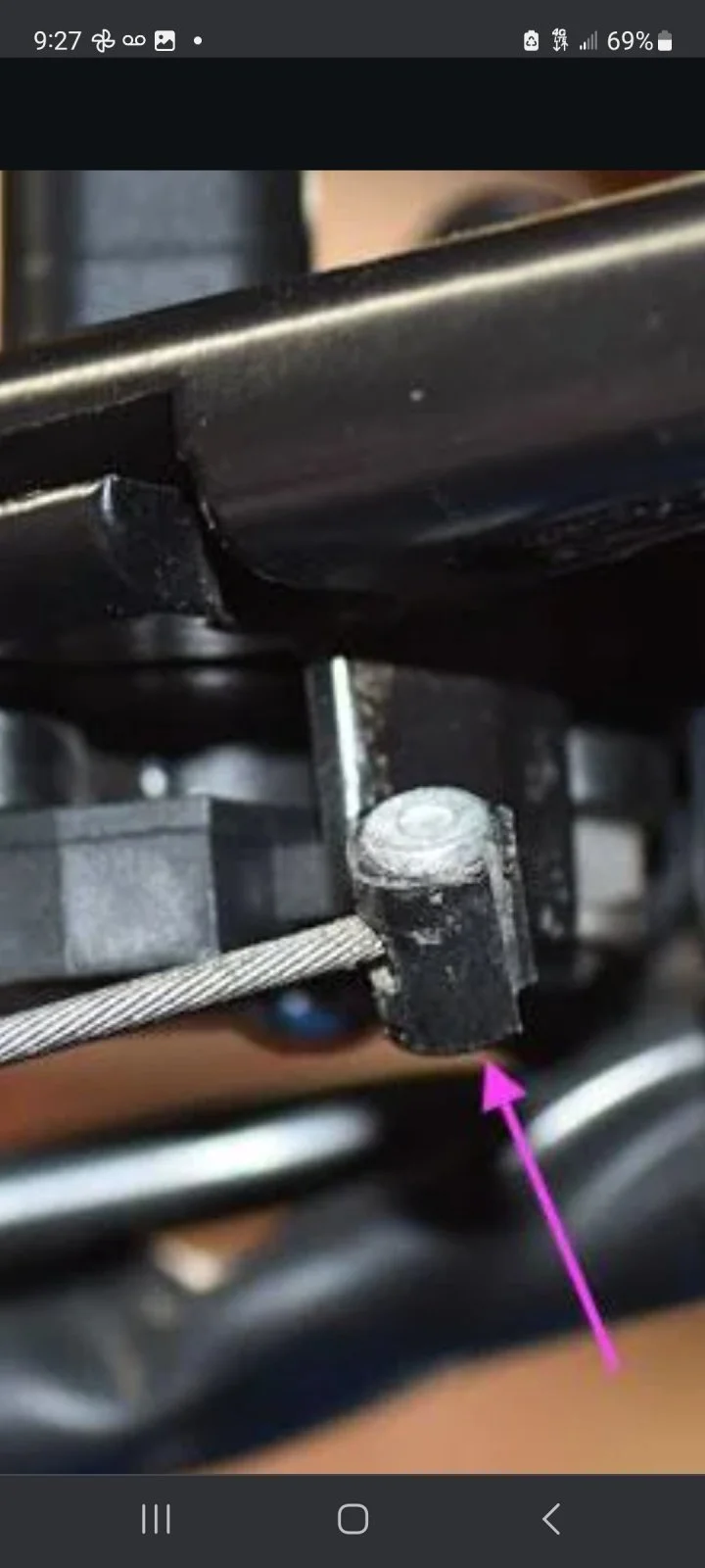 Clutch, throttle, featherlight and brake cable failure from lack of lube