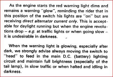 Warning Light Assimilator