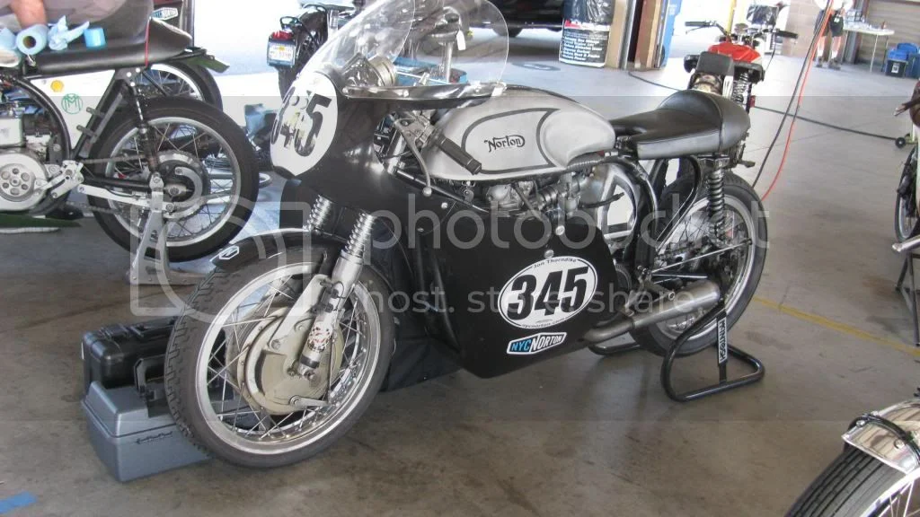 Nortons Racing on left coast.