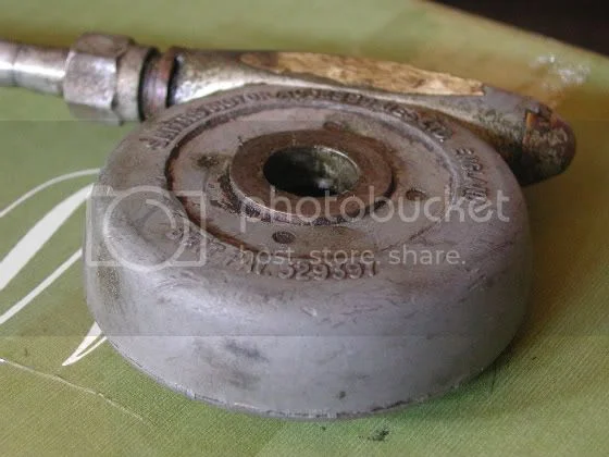 Mistery grease all over rear wheel?