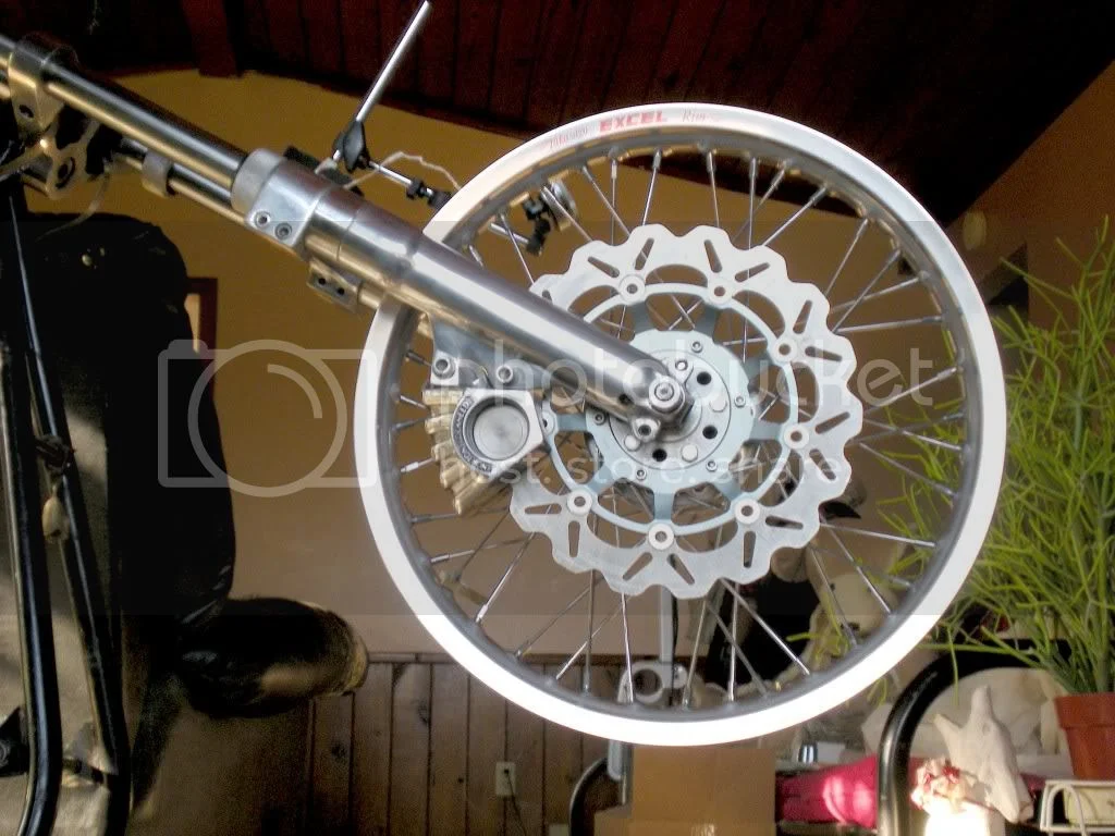 Front disc spoke question