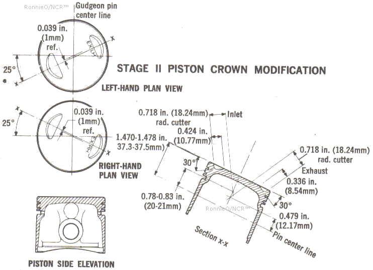 850 Cylinder head Skimmed