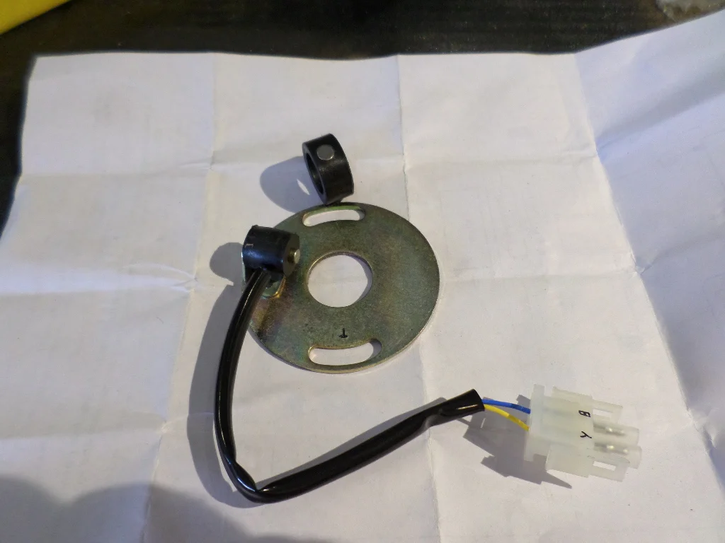 Boyer crankshaft mounted