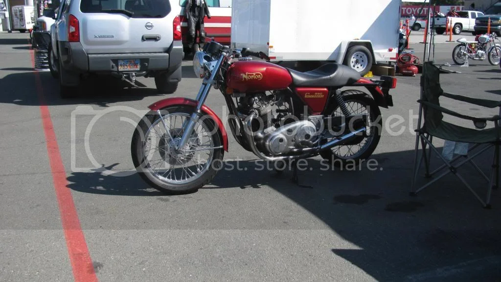 Nortons Racing on left coast.