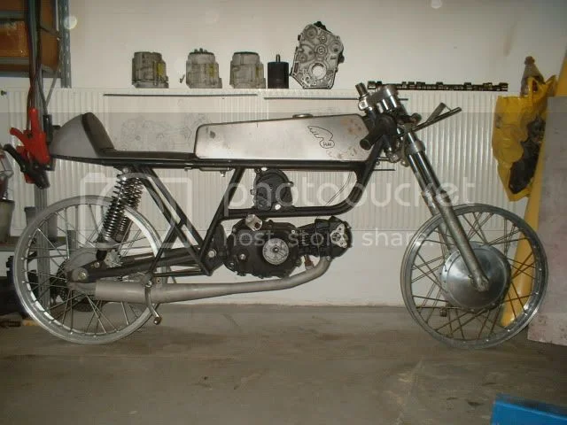 never mind xtra bits of tubing, give it a spine frame