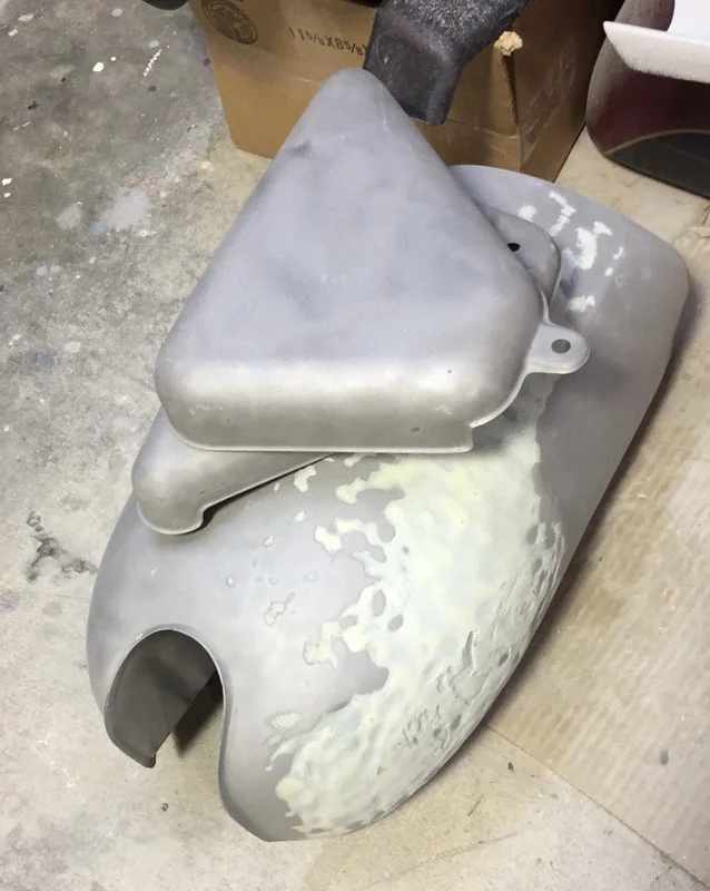 1974 Commando Paint - Blue