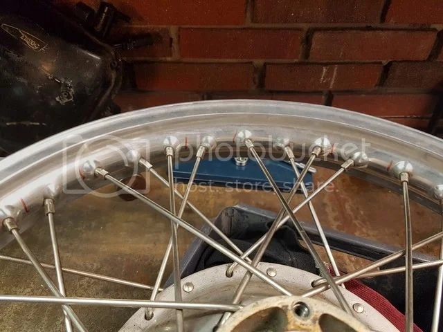 Cracked Alloy rim