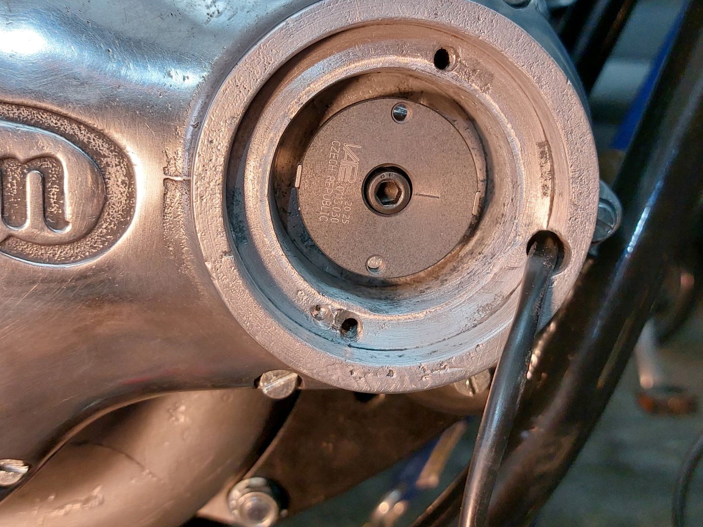 New project, but missing VIN plate