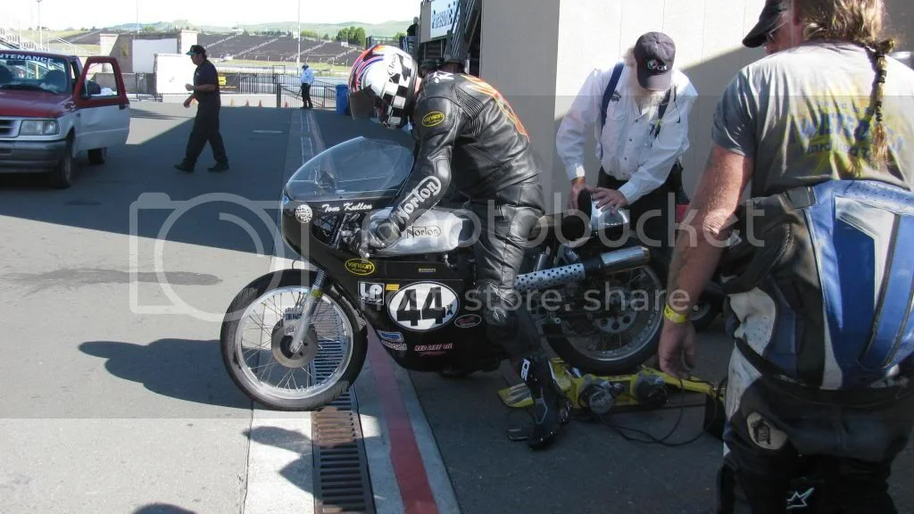 Nortons Racing on left coast.