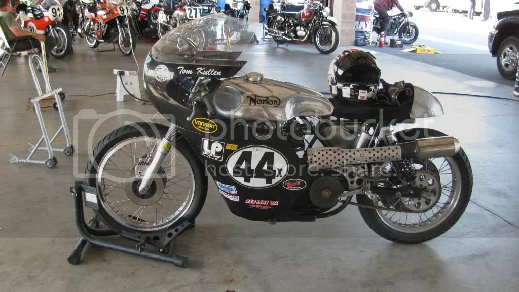 Nortons Racing on left coast.