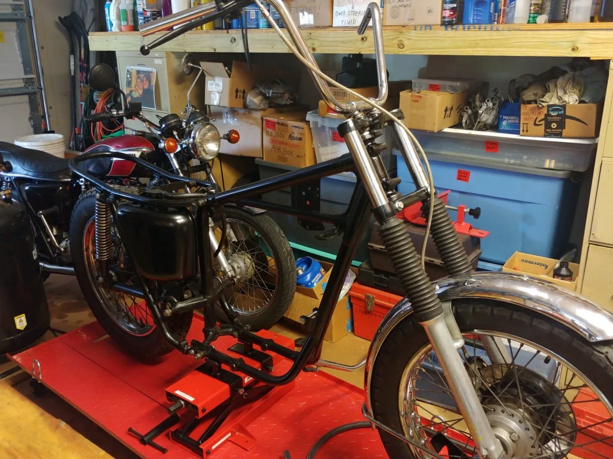 1968 Triumph 650 refurb