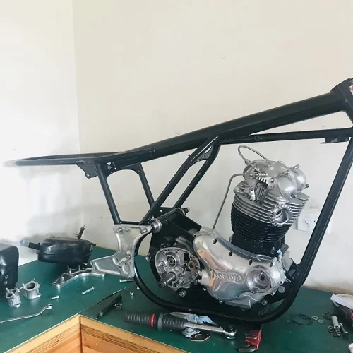 TW wrecks a perfectly good Commando etc.