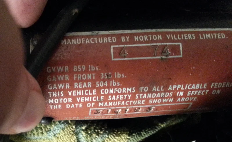 Certification plates