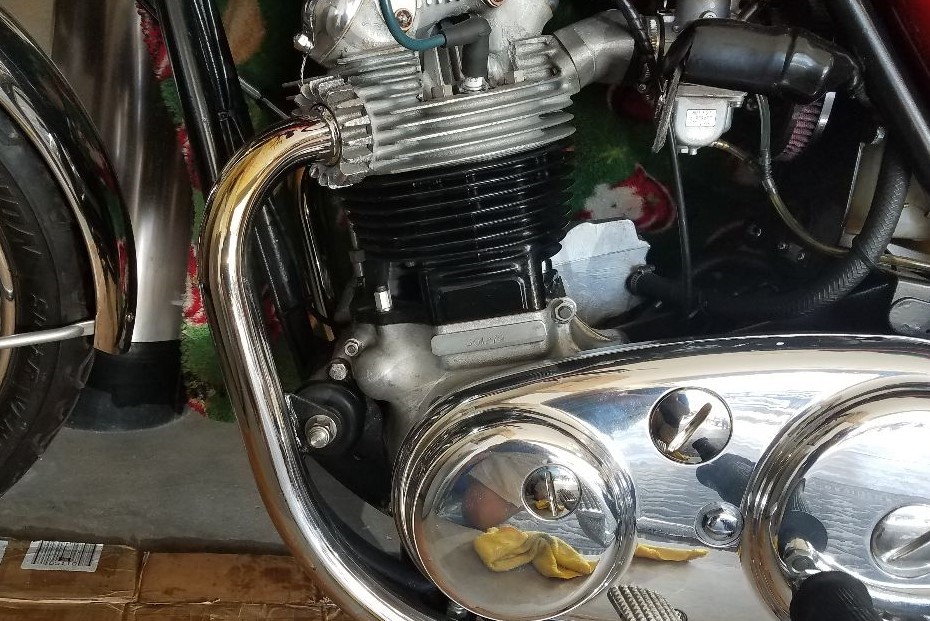 New Chrome Pipes  - Pre treat to avoid bluing
