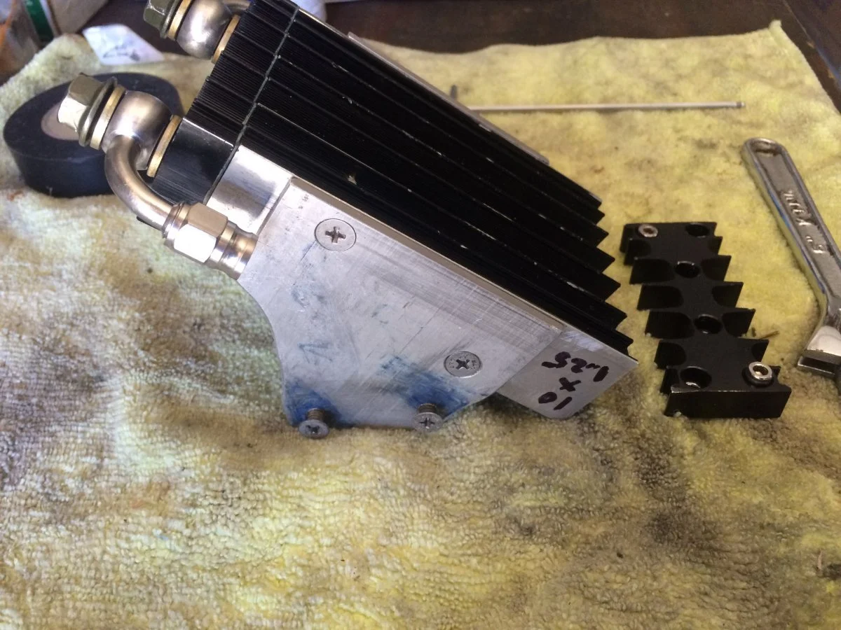 Oil cooler MOUNTING locations/designs on Commandos, let’s see ‘em