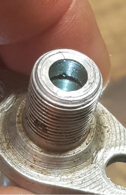 Tachometer drive leak fix (2016)