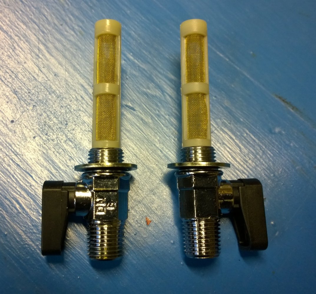 Are 1/4" NPT Petrol Taps compatible with BSP Threads