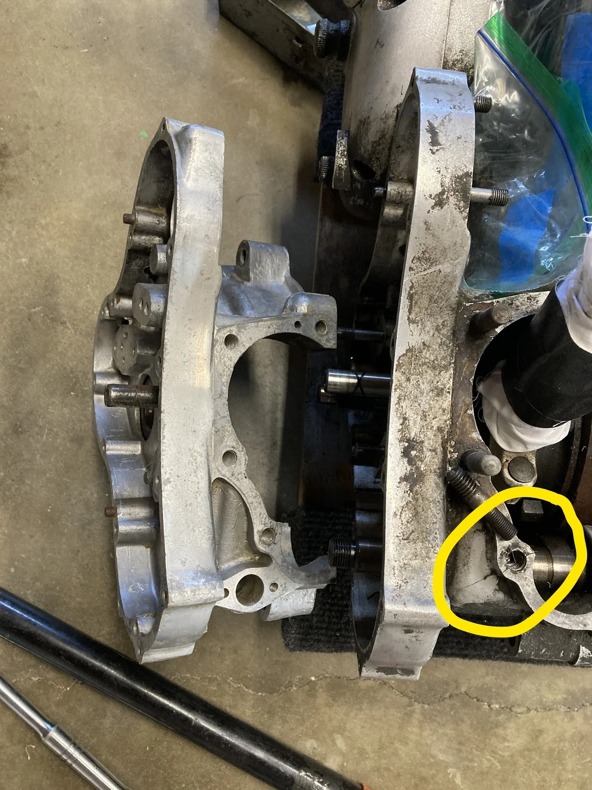 Dissasembling first Norton (N15CS), 16 y/o son is intrigued....