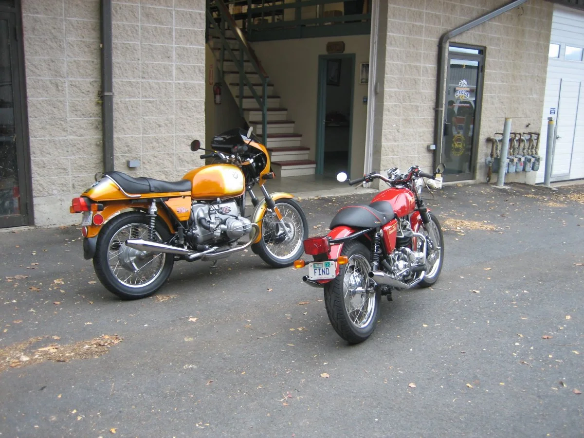 Commando compared to BMWr75 etc (2015)