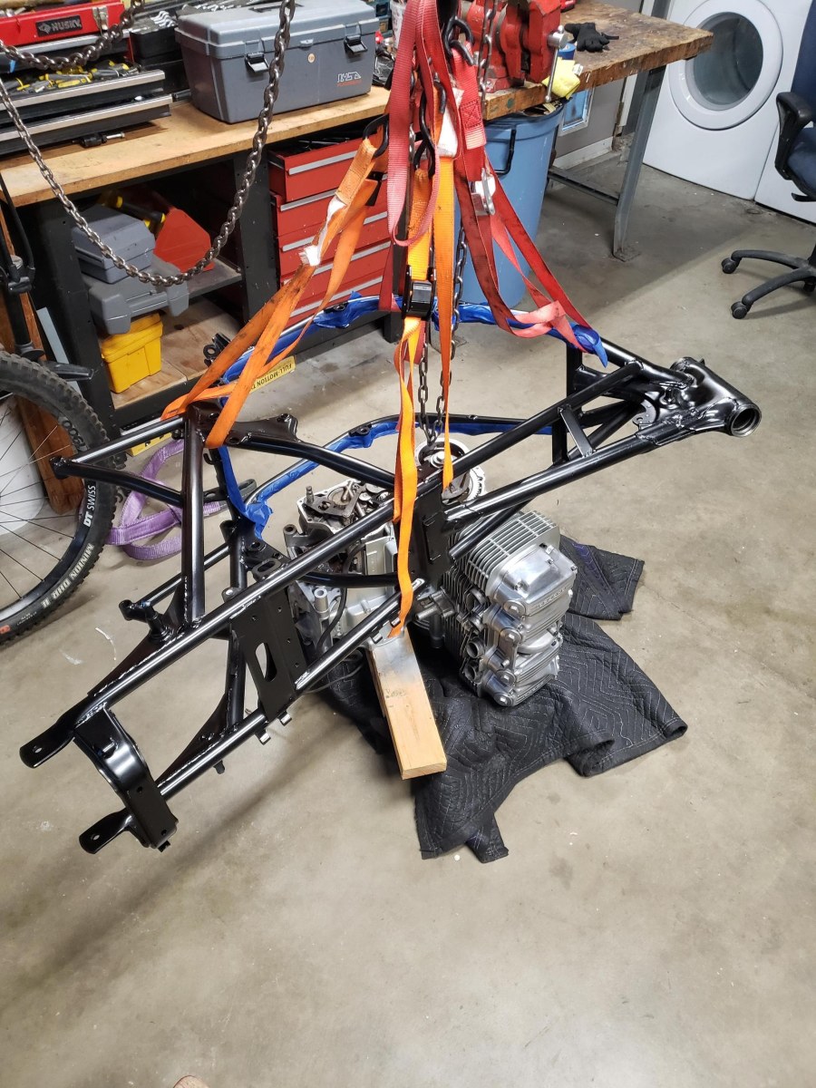 What order do you do for a rebuild?