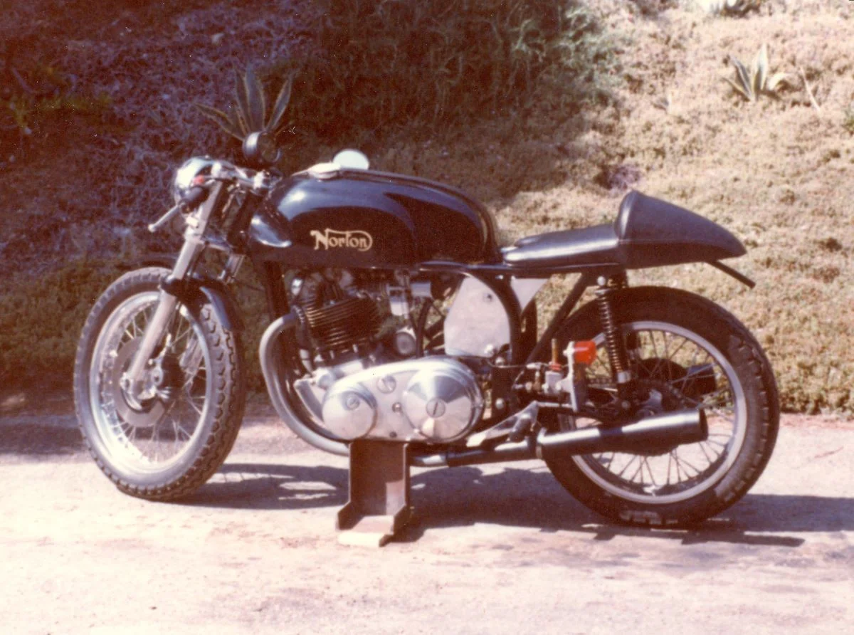 Norton 850 Cafe Racer - Riding home tomorrow - wish me luck!