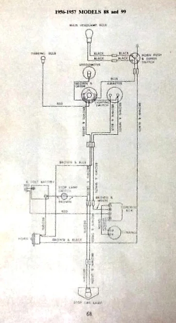 Early Norton Wiring Diagrams