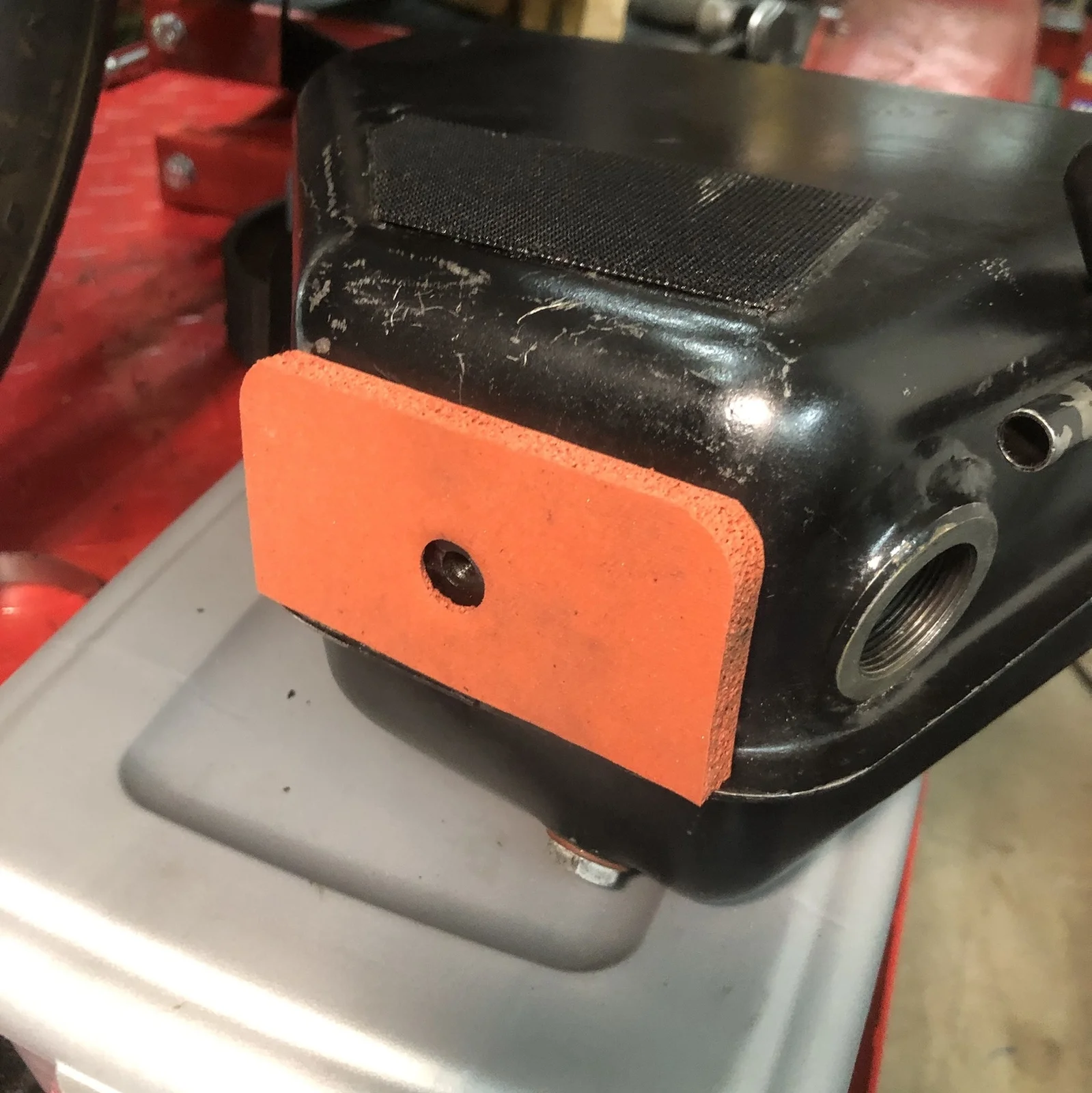 Oil Tank Mount Broke