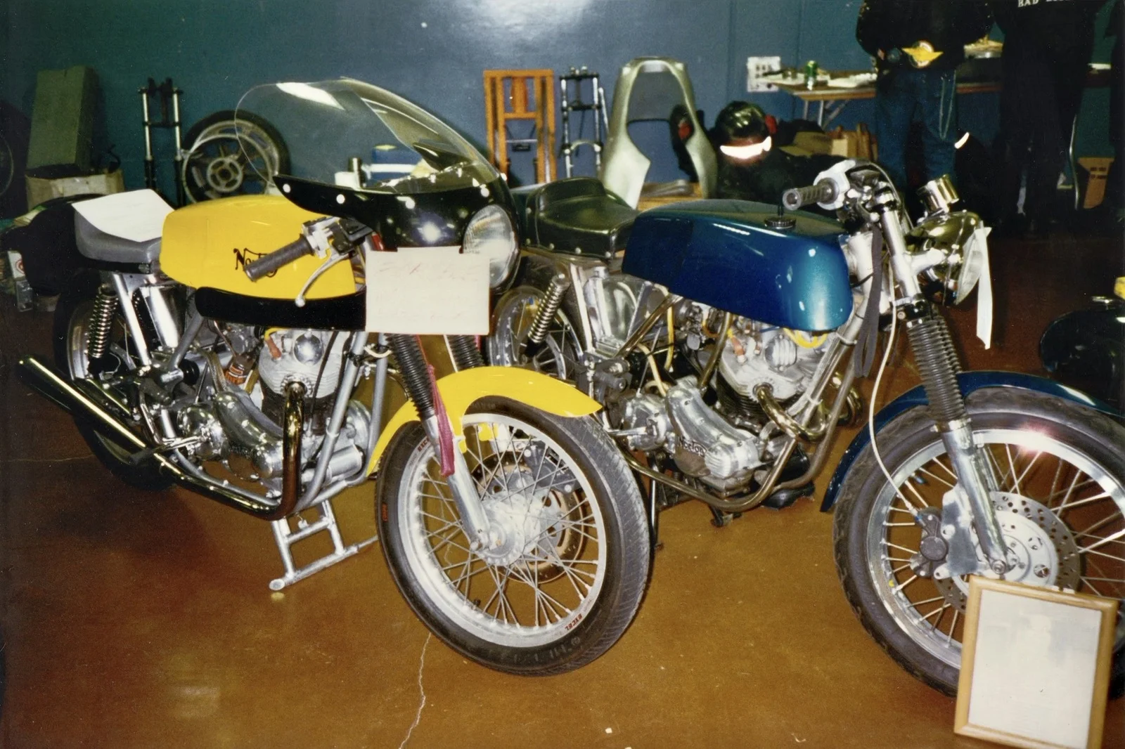 Norton Commandos from my 1990s Archive