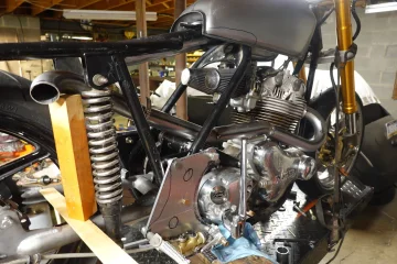 My first hot rod Norton My first hot rod Norton