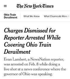 Ohio Train derailment