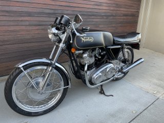 Updated!! 1973 Commando 750 for sale; running project including Dunstall parts $5000