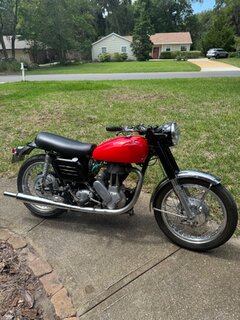 Restored 1957 Norton ES-2 for sale
