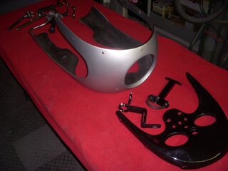 DUNSTALL NORTON FAIRING PARTS LOT