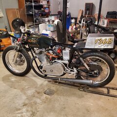 750cc Norton Commando Salt Flats Build