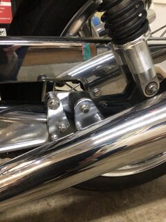 Strange rear brake pedal issue